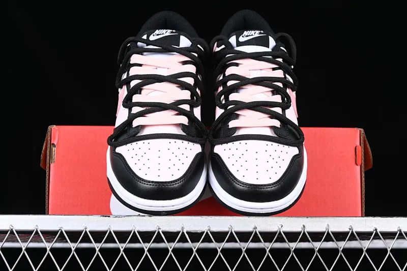 All Categories Nk SB Dunk Series Nk SB Dunk Low Low-top Sneakers Nk Dunk Low Tokyo Raspberry Black Pink Customized Deconstructed Strap Casual Sneakers CW1590-100